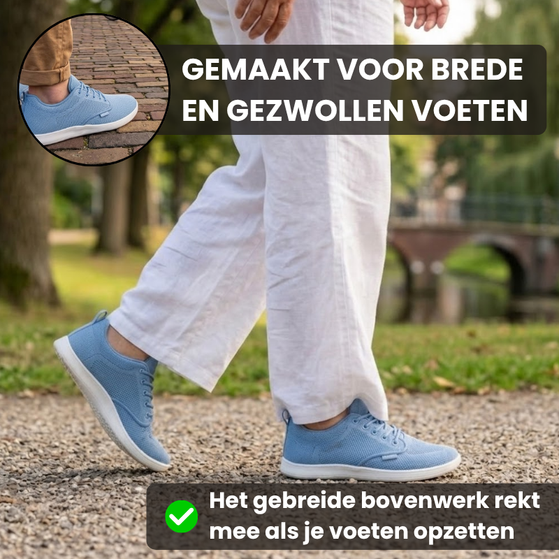 WideStep® – Orthopedische Comfortsneakers met Extra Teenruimte