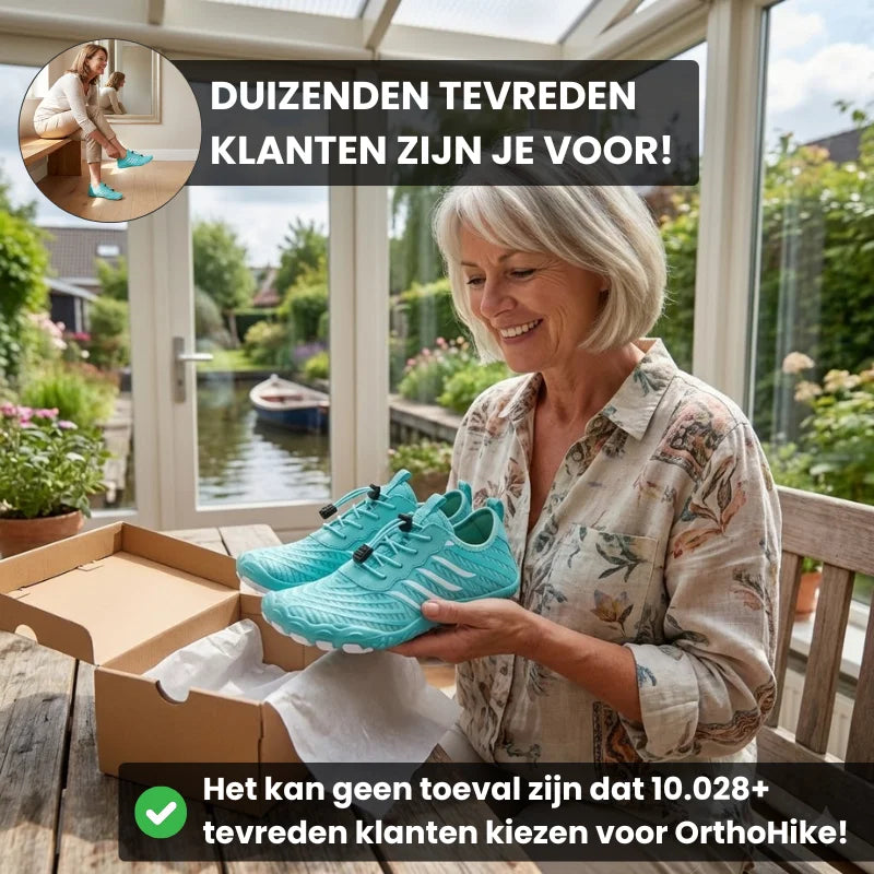 BareStep® – Orthopedische Barefoot Wandelschoenen met Extra Teenruimte