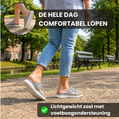 Wolkeva® – Comfortslippers voor Brede en Gevoelige Voeten