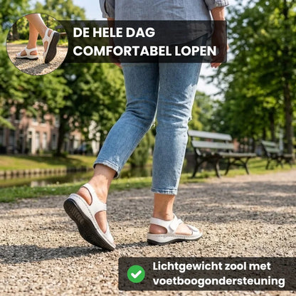 Softeva® – Verstelbare Orthopedische Open Teen Sandalen voor Gevoelige Voeten