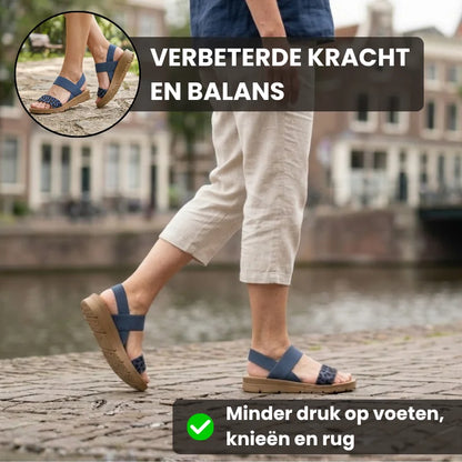 Soleva® – Comfortabele Instapsandalen voor Lange Dagen