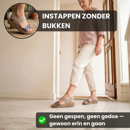 Soleva® – Comfortabele Instapsandalen voor Lange Dagen