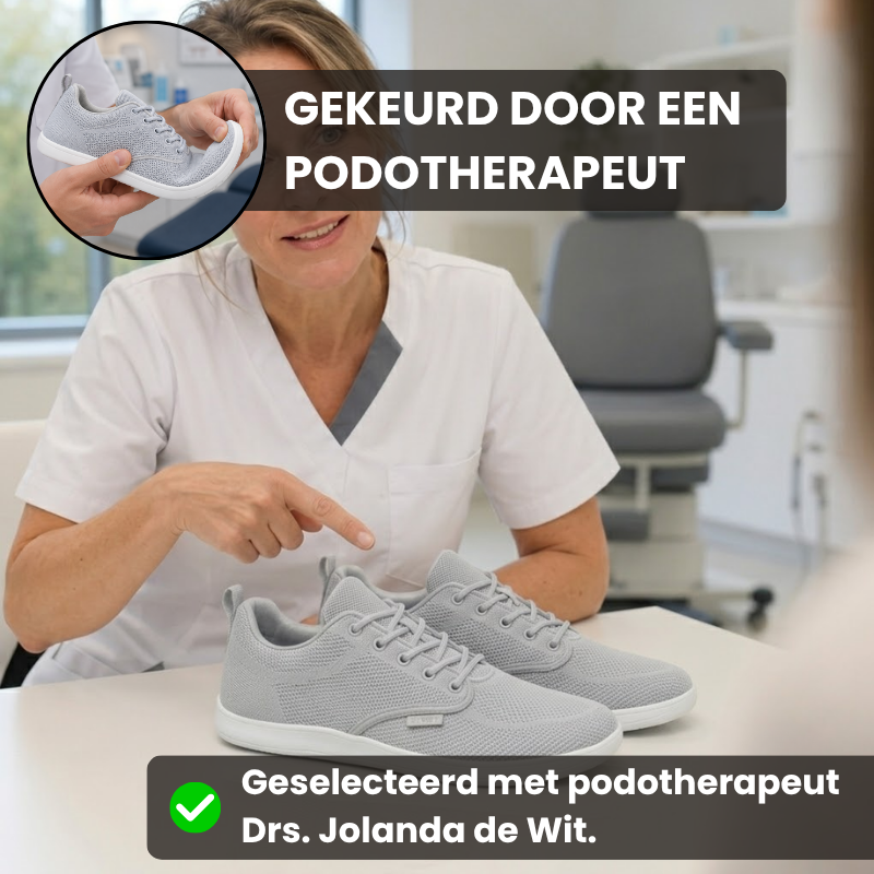 WideStep® – Orthopedische Comfortsneakers met Extra Teenruimte