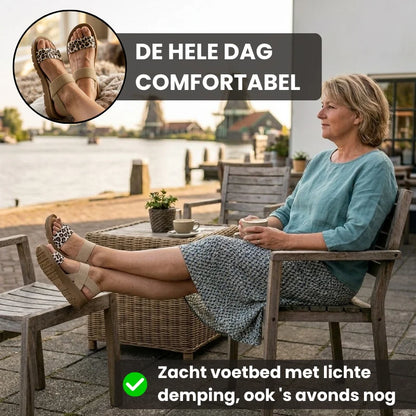 Soleva® – Comfortabele Instapsandalen voor Lange Dagen