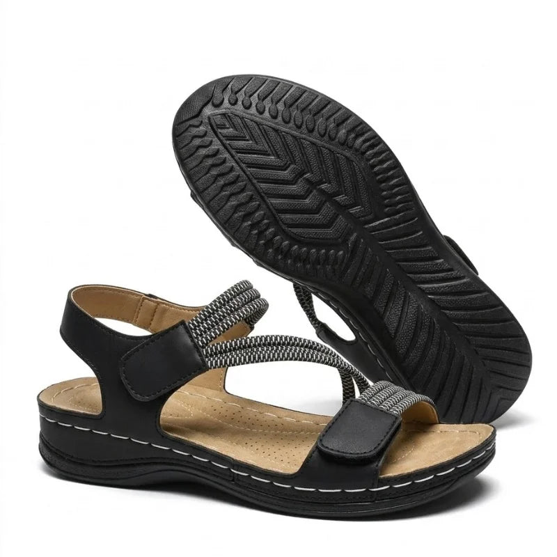 Softeva® – Verstelbare Orthopedische Open Teen Sandalen voor Gevoelige Voeten