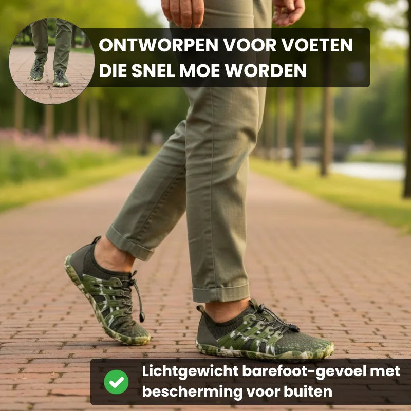 Prisma® – Barefoot Wandelschoenen voor Minder Drukpunten