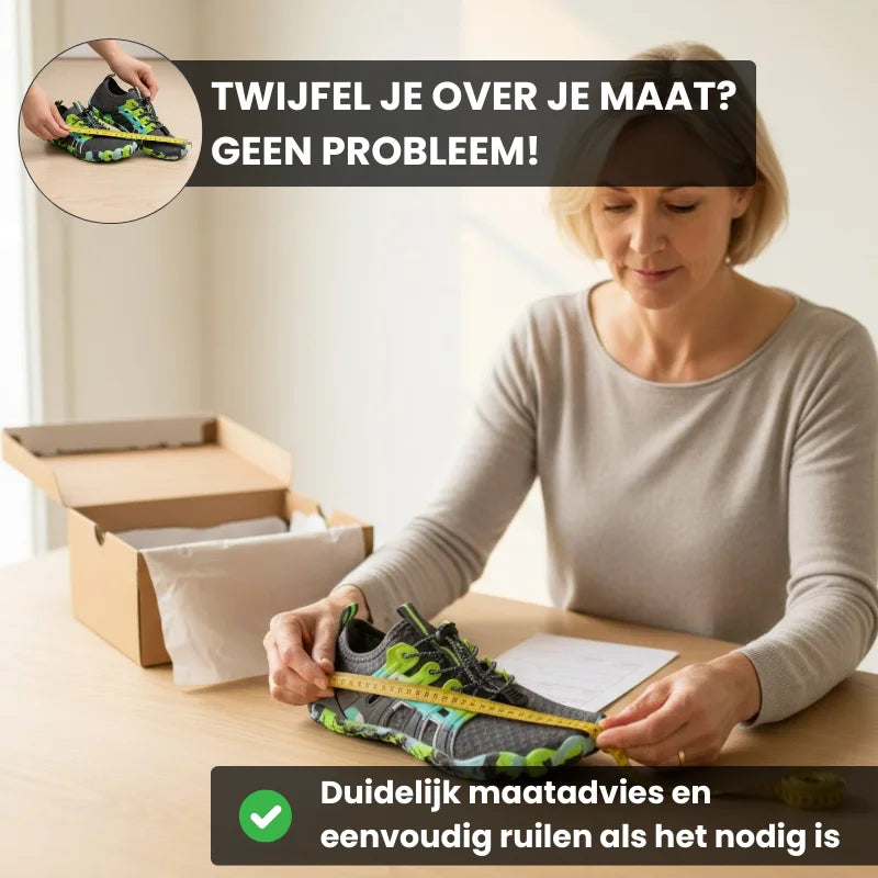 Prisma® – Barefoot Wandelschoenen voor Minder Drukpunten