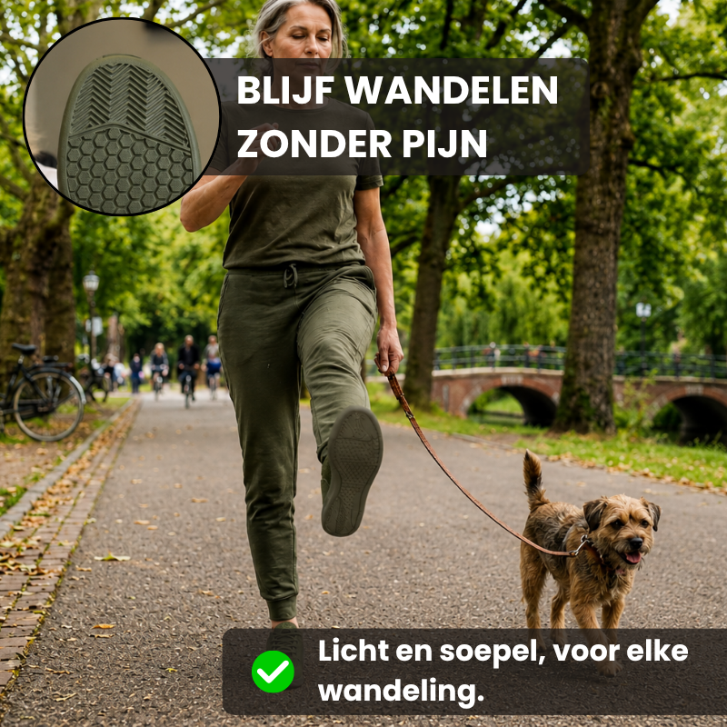 WideStep® – Orthopedische Comfortsneakers met Extra Teenruimte