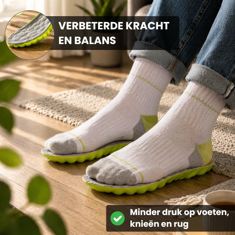 Cloudsteppers® – Orthopedische Inlegzolen voor Pijnvrij Bewegen