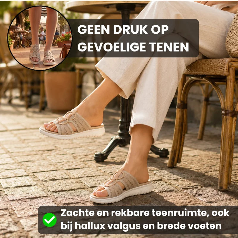 Wolkeva® – Comfortslippers voor Brede en Gevoelige Voeten