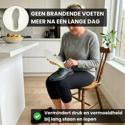 Cloudsteppers® – Orthopedische Inlegzolen voor Pijnvrij Bewegen