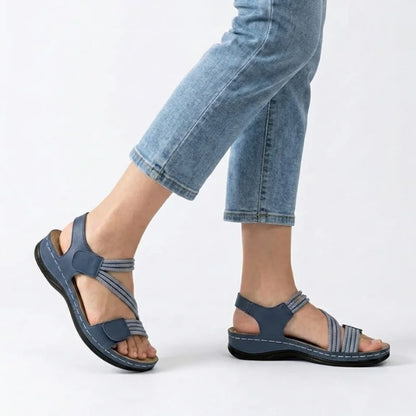 Softeva® – Verstelbare Orthopedische Open Teen Sandalen voor Gevoelige Voeten