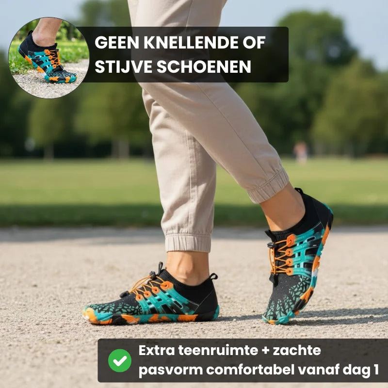 Prisma® – Barefoot Wandelschoenen voor Minder Drukpunten