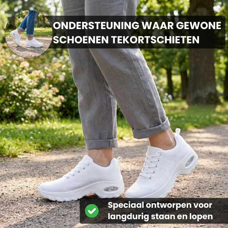 Jyyyou Orthopedische Hardloopschoenen Voor Dames – Met Voetboogsteun, Ademend En Dempend Voor Plantaire Fasciitis