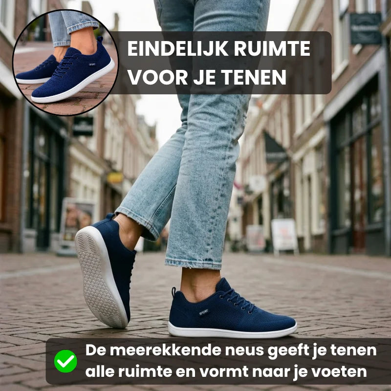 WideStep® – Orthopedische Comfortsneakers met Extra Teenruimte