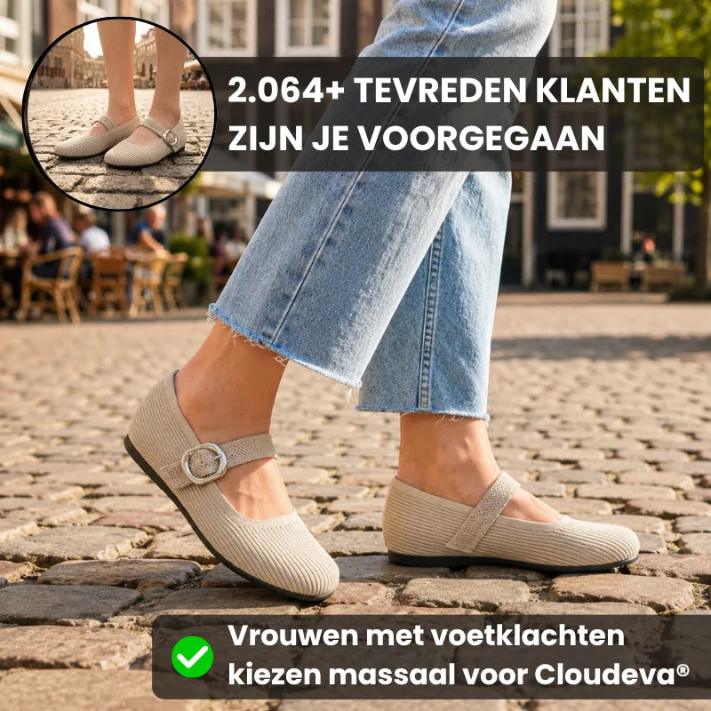 Cloudeva® – Comfortschoen met Wolkzachte Demping voor Gevoelige Voeten