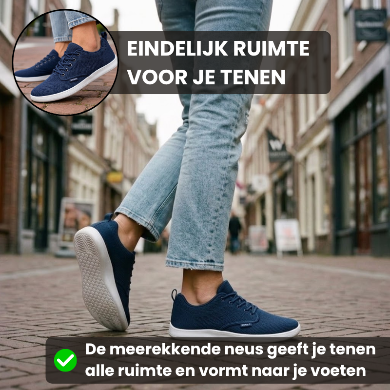 WideStep® – Orthopedische Comfortsneakers met Extra Teenruimte