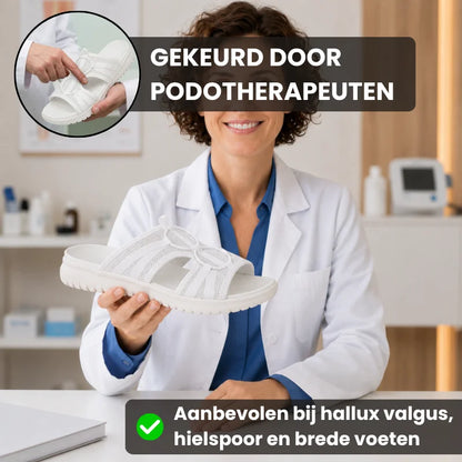 Wolkeva® – Comfortslippers voor Brede en Gevoelige Voeten