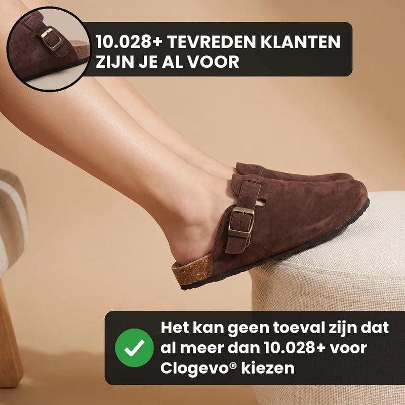 Clogevo lichtgewicht comfort clogs – Groen, lifestyle op straat