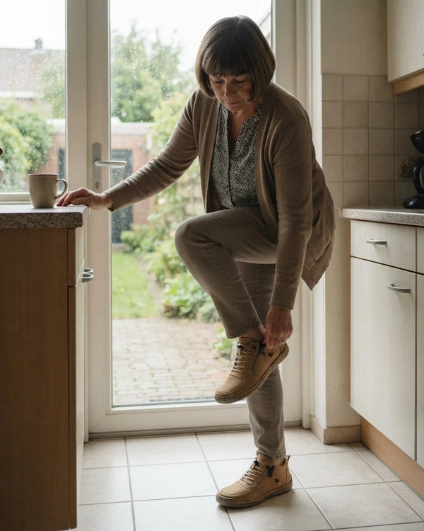 Klant met MayFit Zip-sneakers