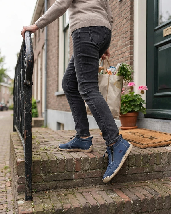 Klant met MayFit Zip-sneakers