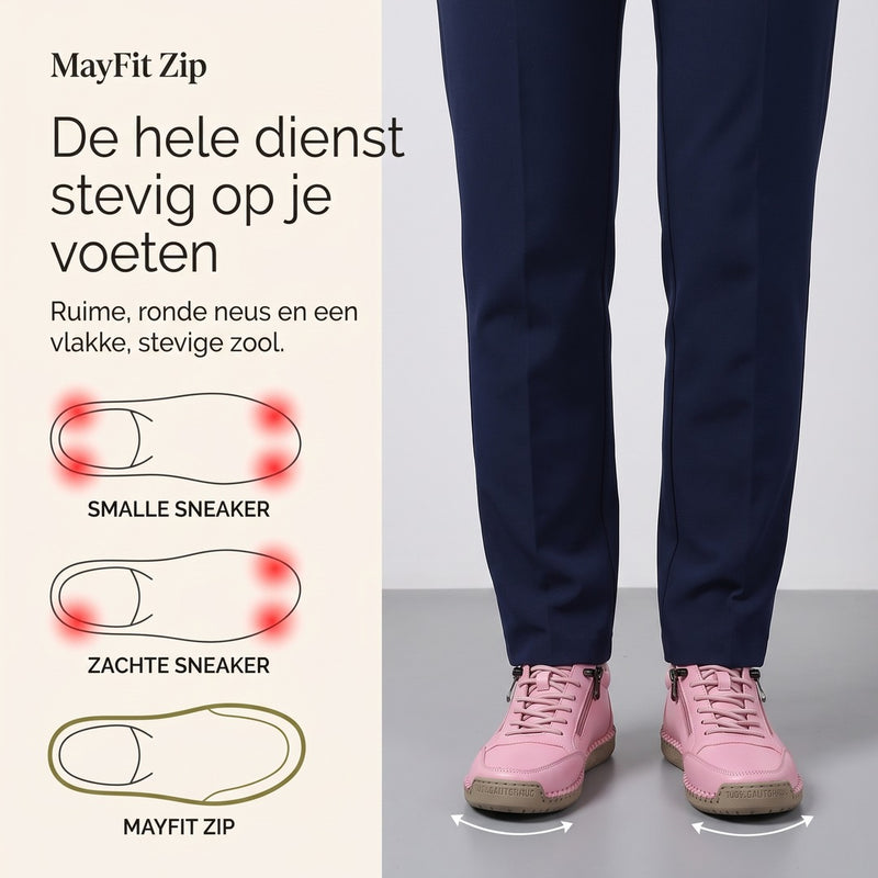 4. Rustig staan aan het aanrecht, zonder te wiebelen