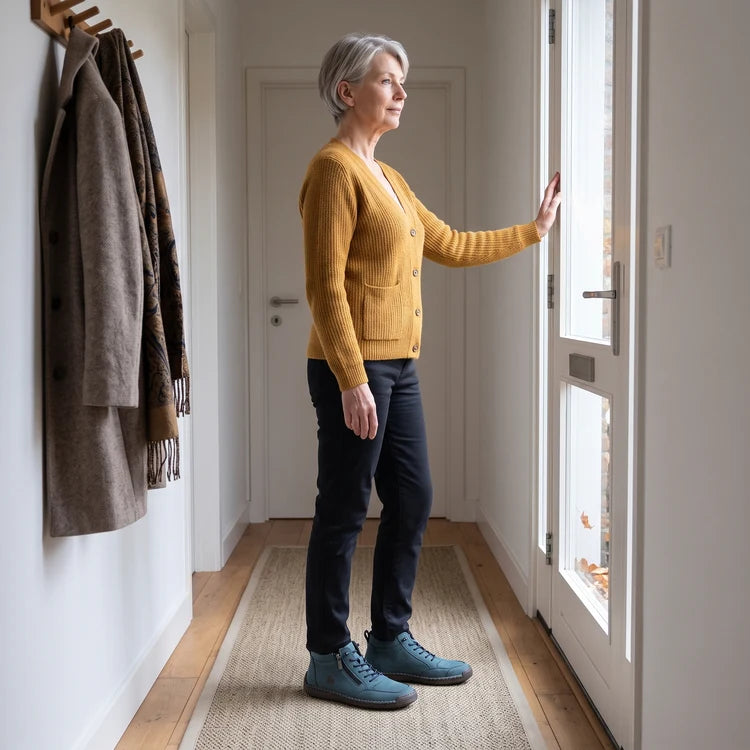 7. Je rug hoeft niet meer te buigen om hem aan te doen