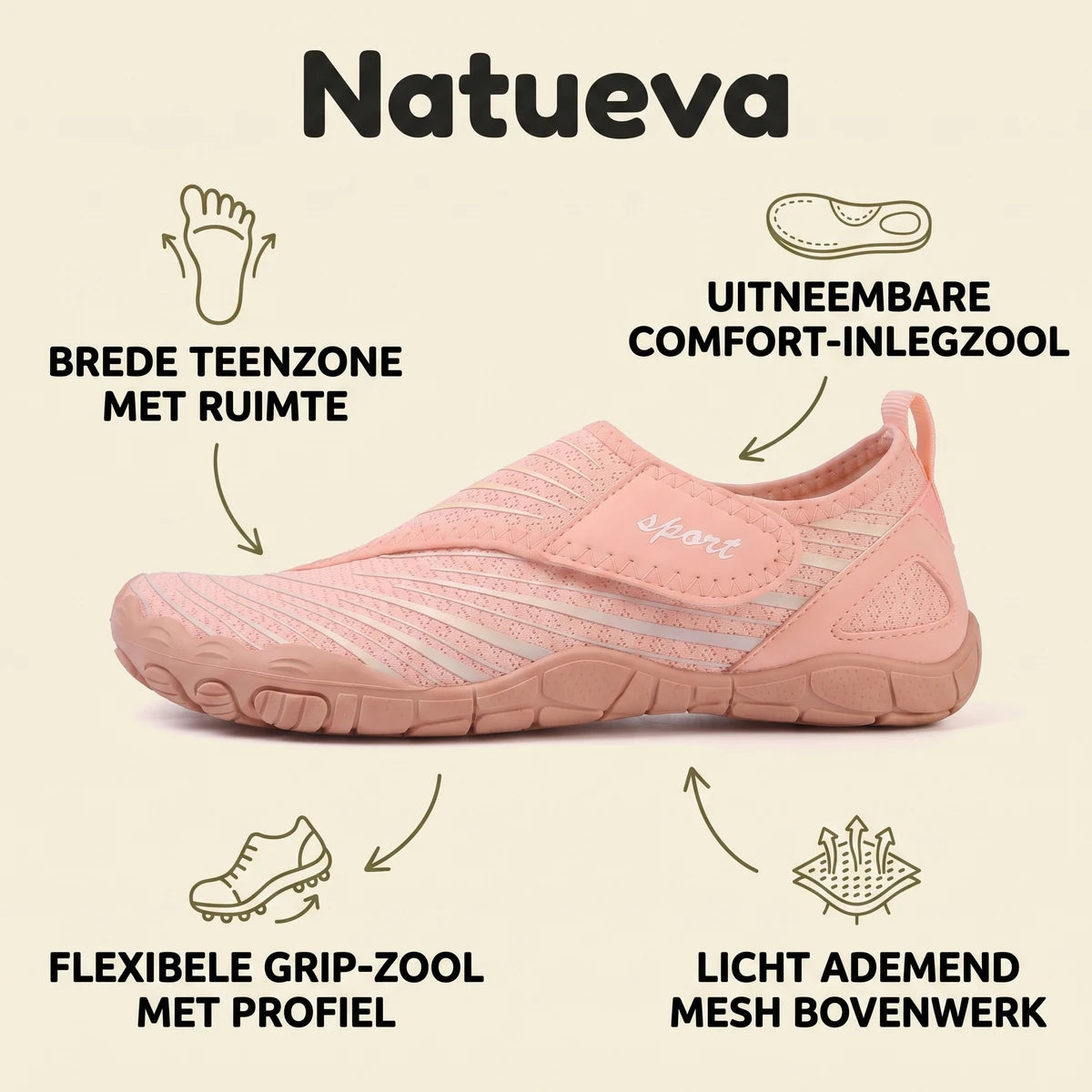 Natueva Barefoot – kenmerken en voordelen