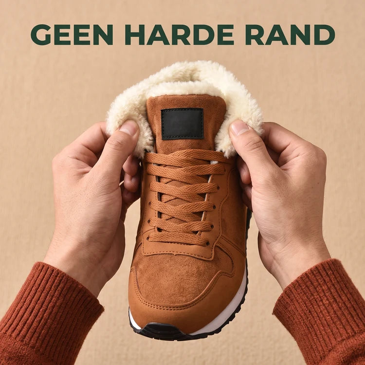 6. Een harde bovenrand drukt in je enkel, een omgeslagen pluche kraag niet