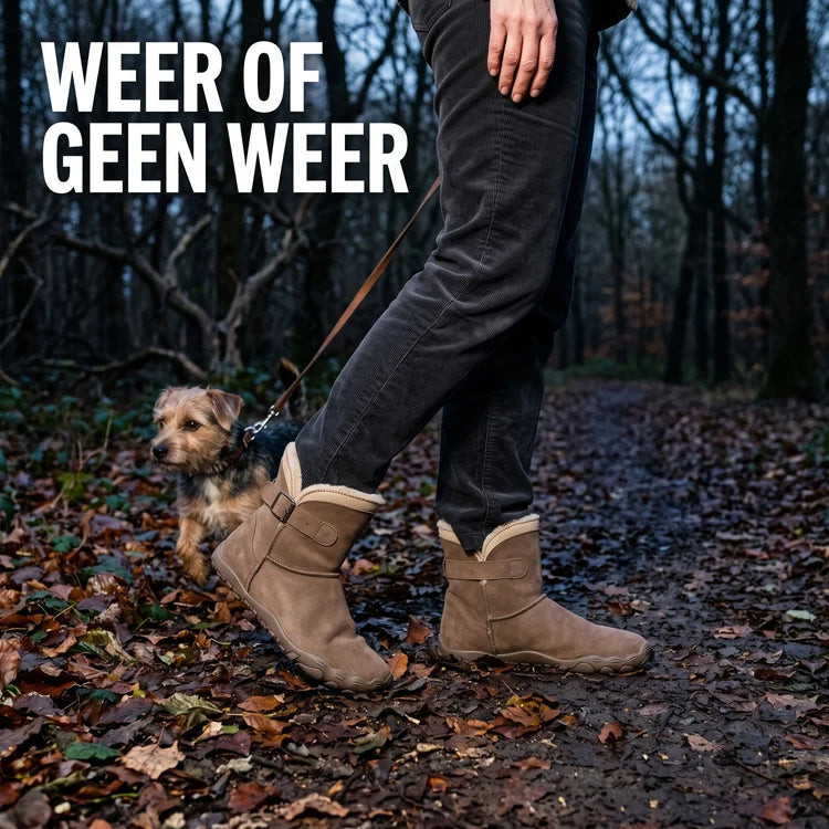6. Twee keer per dag naar buiten met de hond, weer of geen weer