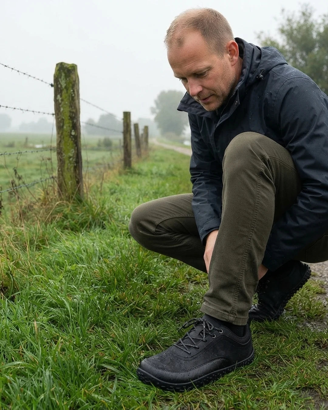 Nordevo barefoot wandelschoenen heren – klantfoto 5