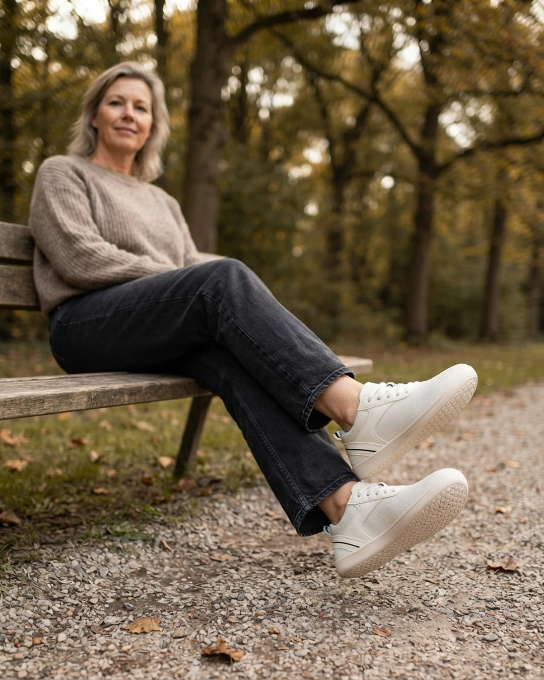 Ruimeva Damessneakers voor brede voeten – klantfoto 5