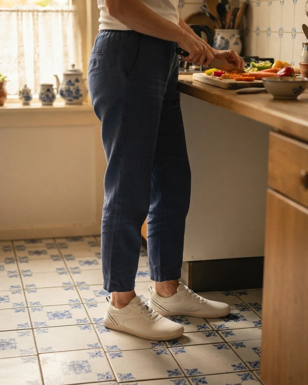 Ruimeva Damessneakers voor brede voeten – klantfoto 6