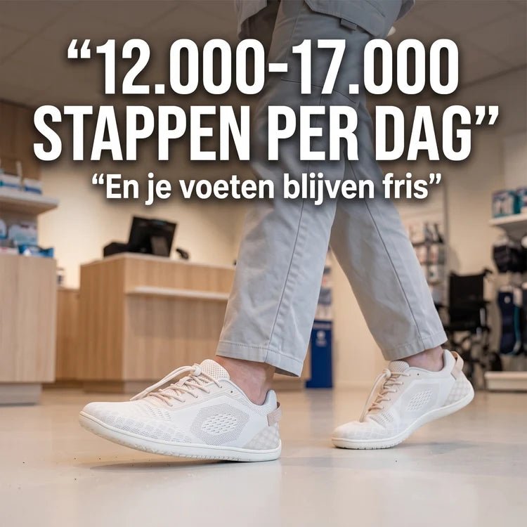 6. Sta jij de hele dag? Aan het eind nog frisse voeten