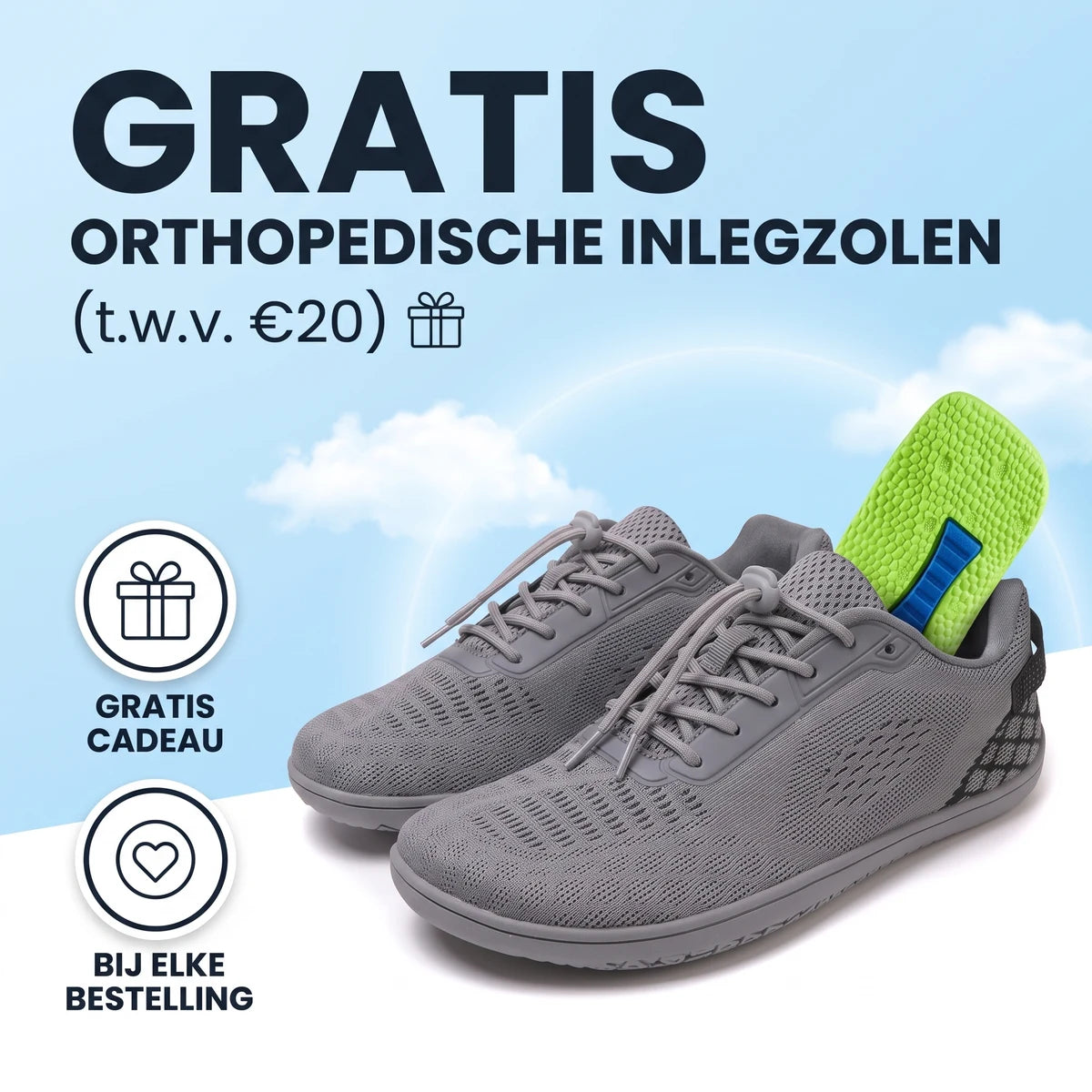 Ruimstep Schoenen – gratis orthopedische inlegzolen