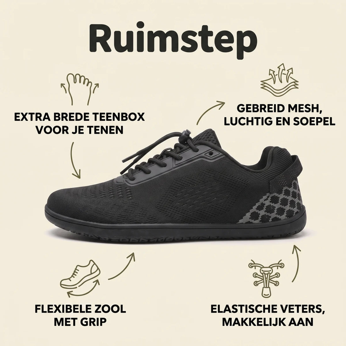 Ruimstep Schoenen – kenmerken en voordelen