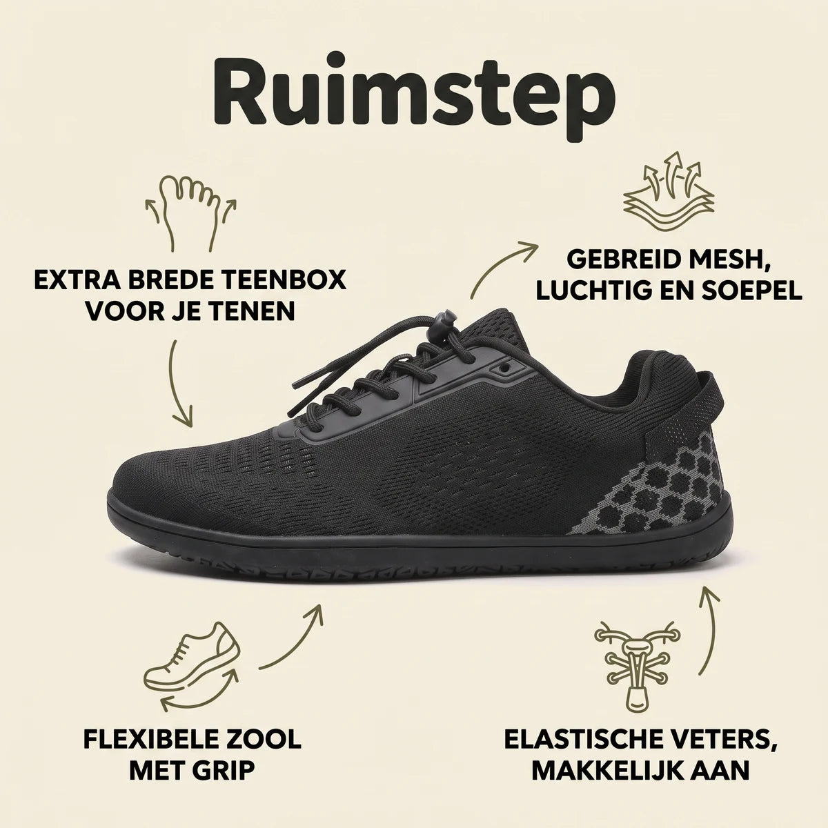 Ruimstep Schoenen – kenmerken en voordelen