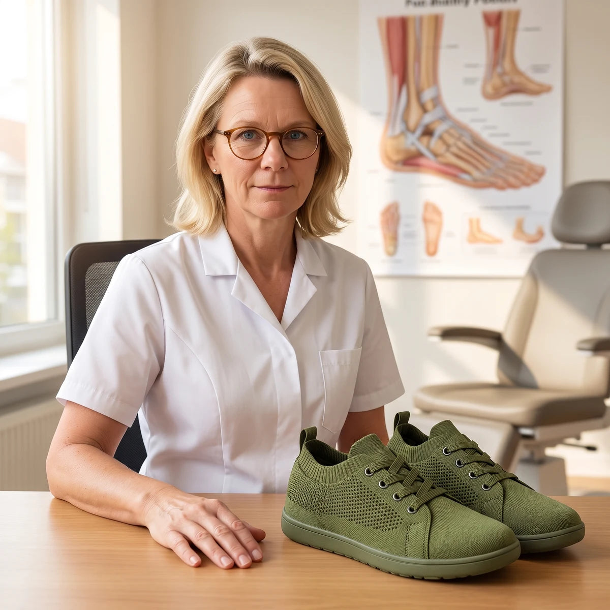 Stapvrij Orthopedische comfortsneakers voor brede voeten – aanbevolen door podotherapeut