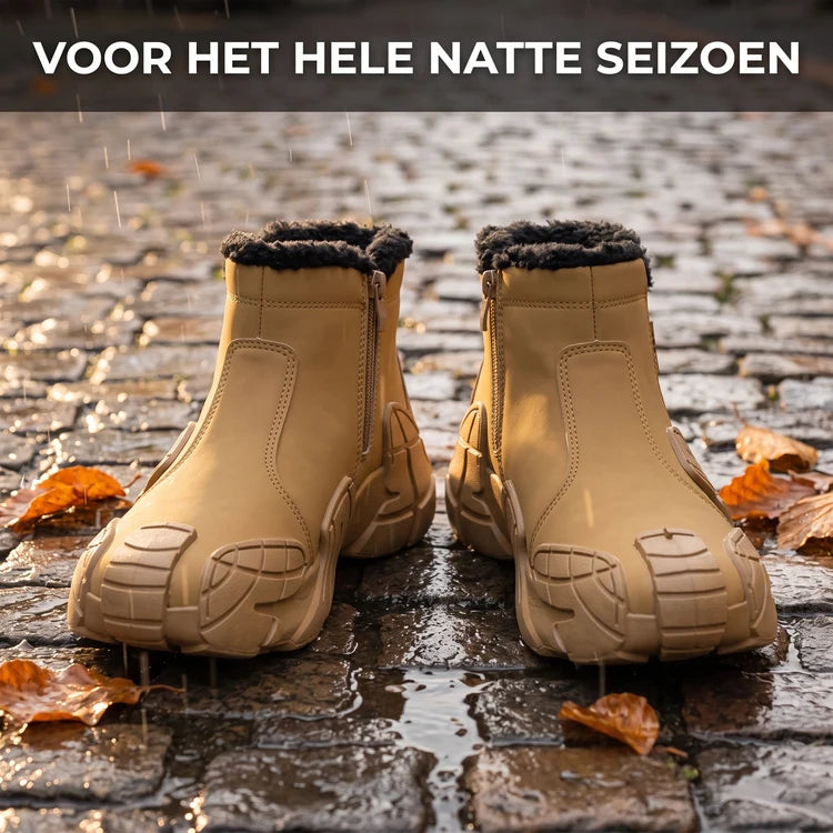 6. Geen laars voor drie sneeuwdagen, maar voor het hele natte seizoen