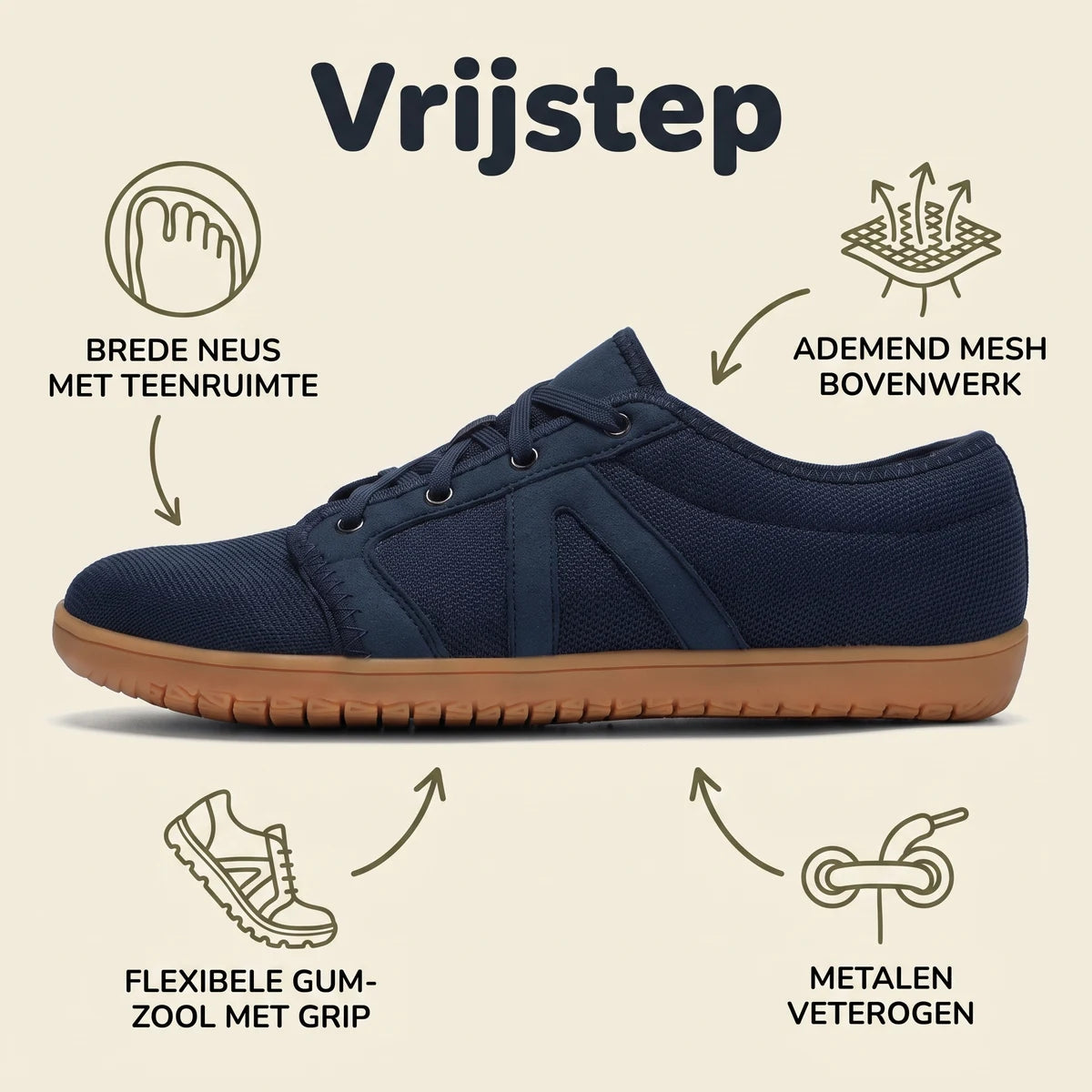 Vrijstep Comfortschoenen – kenmerken en voordelen