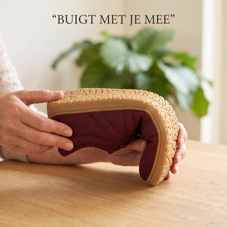 2. Je voet mag eindelijk weer meebewegen
