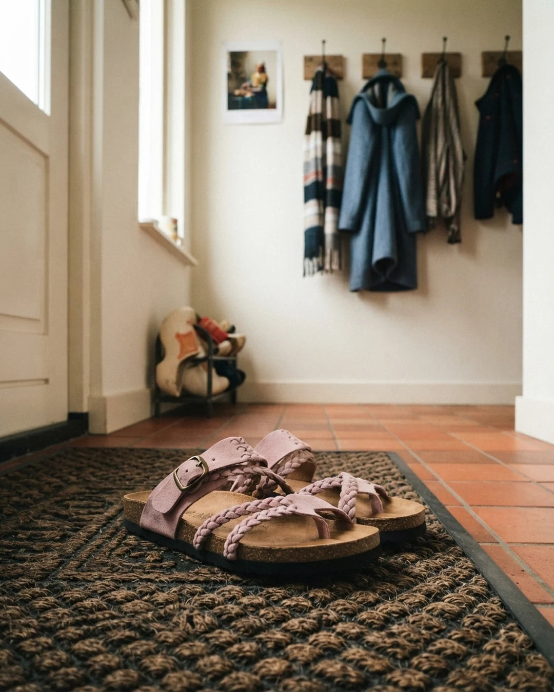 Zomerstep Leren Sandalen – klantfoto 4